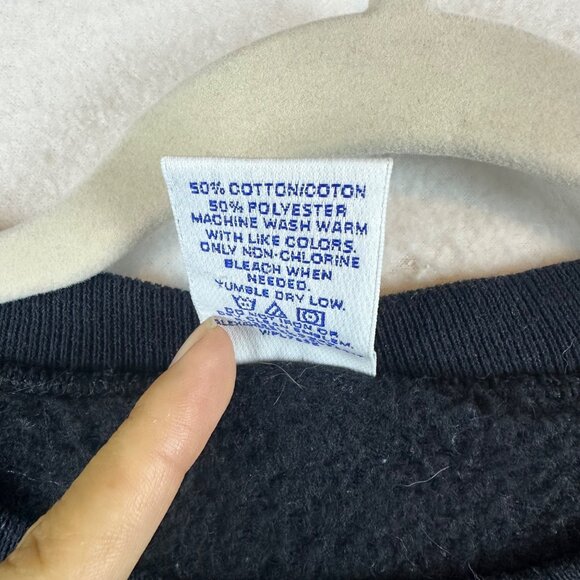 Russell SDSU Aztec Black Pullover Sweater Womens XS Crewneck Sweatshirt 90s - Picture 10 of 13